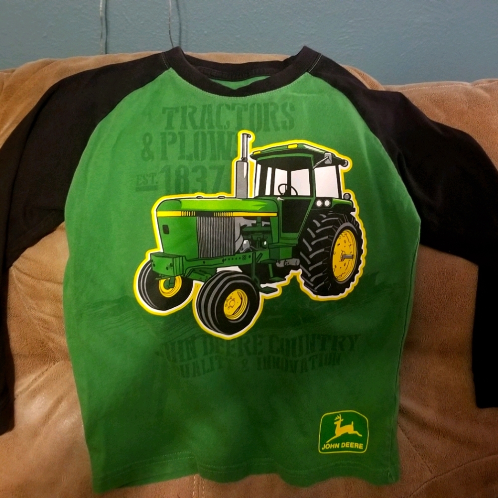 Big Boys John Deere long sleeve